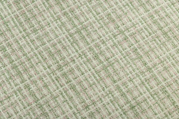 Estila Dizajnová retro jedálenská stolička Olive v jemnej pastelovej zelenej farbe s čiernymi nožičkami 75 cm