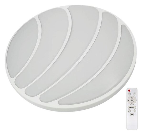 LED Stmievateľné stropné svietidlo SHELL WHITE LED/40W/230V+ DO