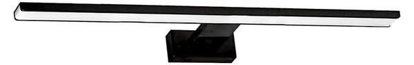 LED kúpeľňové zrkadlové osvetlenie SHINE BLACK, LED/15W/230V, 80 cm, IP44, čierne