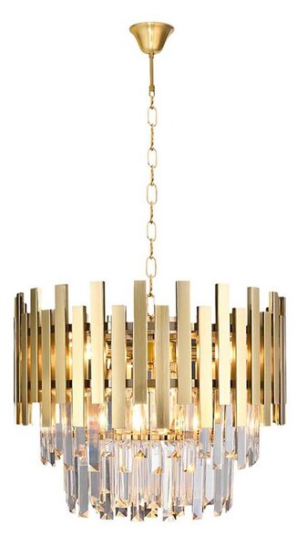Luster na reťazi ASPEN GOLD 6xE14/40W/230V