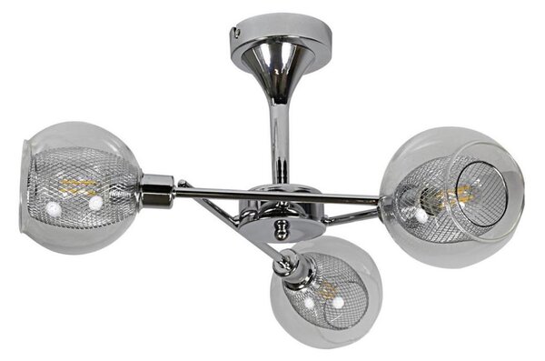 Luster na tyči OZZO 3xE14/40W/230V