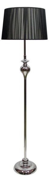 Stojacia lampa GILLENIA 1xE27/60W/230V čierna