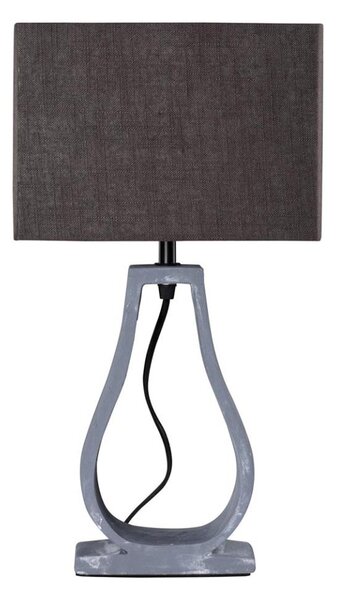 Stolná lampa FEMO 1xE14/40W/230V šedá/hnedá