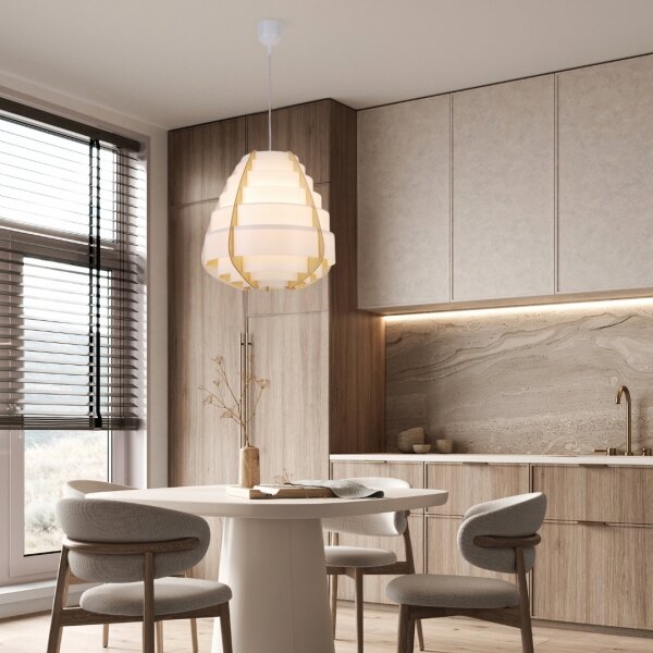 Luster na lanku NAGOJA 1xE27/40W/230V