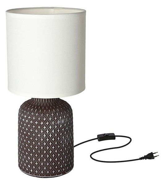 Stolná lampa INER 1xE14/40W/230V hnedá