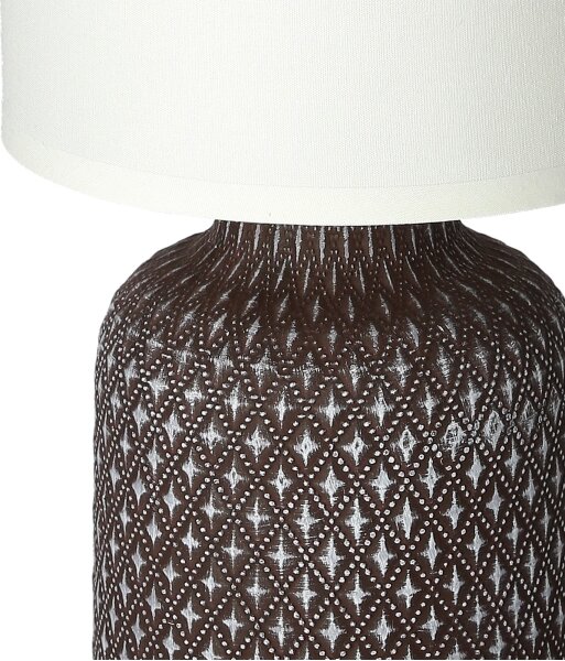 Stolná lampa INER 1xE14/40W/230V hnedá