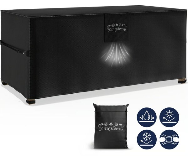 Ochranná plachta na pivný set BEER COVER, 180x90x74cm, antracitová Kingsleeve