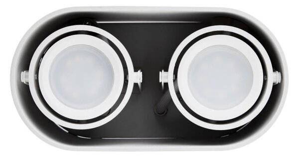 Bodové svietidlo SIROK 2xGU10/30W/230V biela