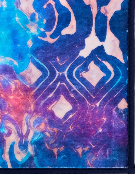 Koberec viacfarebný polyester 160 x 230 cm s nízkym vlasom s potlačou orientálny boho štýl obývacia izba spálňa
