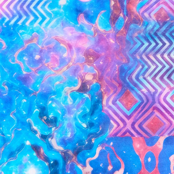 Koberec viacfarebný polyester 80 x 150 cm s nízkym vlasom s potlačou orientálny boho štýl obývacia izba spálňa