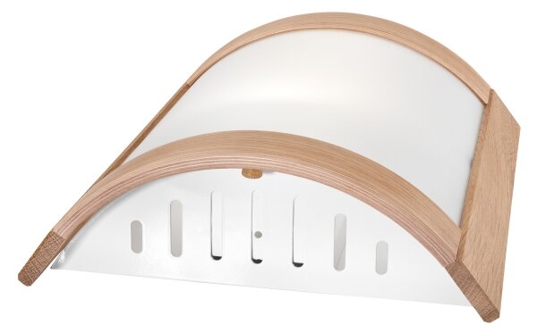 Nástenné svietidlo ELODIE 1xE27/60W/230V dub
