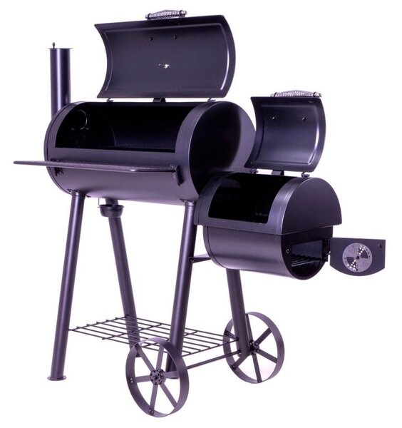 Záhradný gril s udiarňou XL BBQ 2 s ochranným krytom