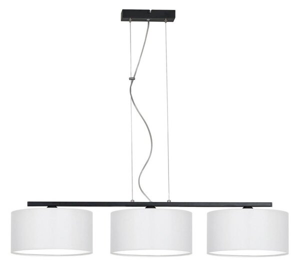 Luster na lanku ASTRA 3xE27/60W/230V biela