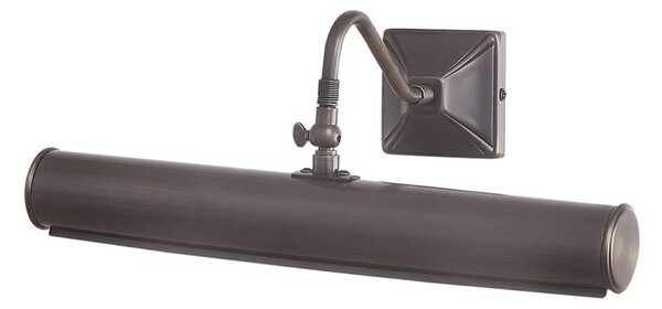 Elstead Obrazové svetlo Picture Lights tmavý bronz 36 cm, Hnedá / staromosadz, Obývacia izba / jedáleň, kov, Starožitný, Osvetlenie obrazu