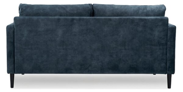 Tmavomodrá zamatová pohovka 153 cm Adagio - Scandic