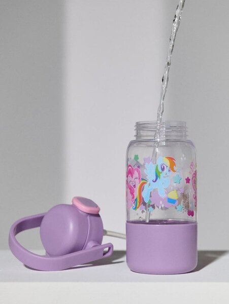 Sinsay - Fľaša na vodu s rúčkou a slamkou My Little Pony - viacfarebná
