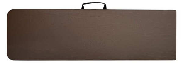 TENTino Plastová skladacia lavica WOOD 180 cm