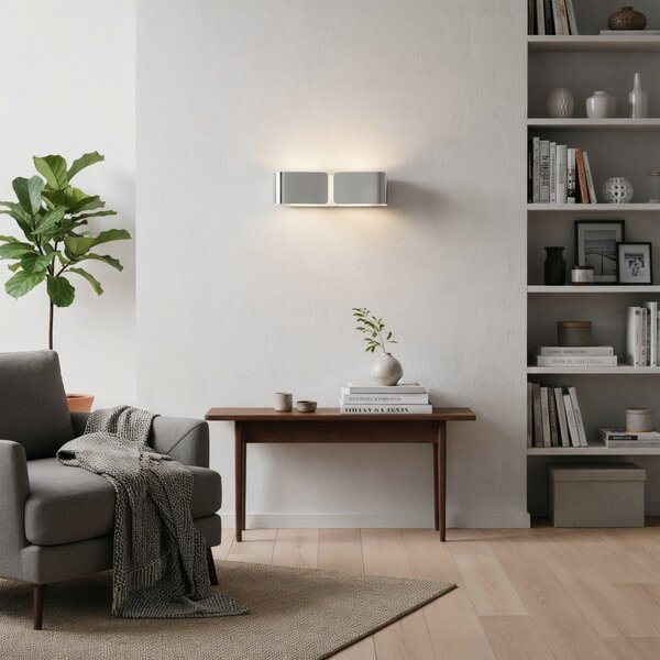 Nástenné svietidlo Ideal lux CLIP 031361 - chróm