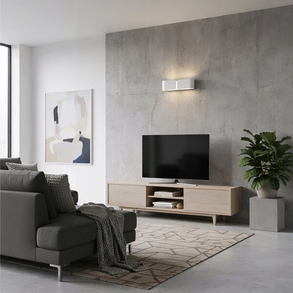 Nástenné svietidlo Ideal lux CLIP 014166 - biela
