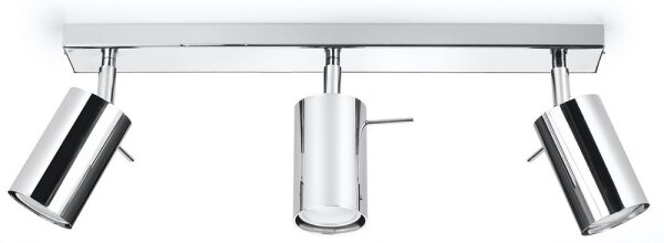 Sollux SL.0729 - Bodové svietidlo RING 3xGU10/10W/230V