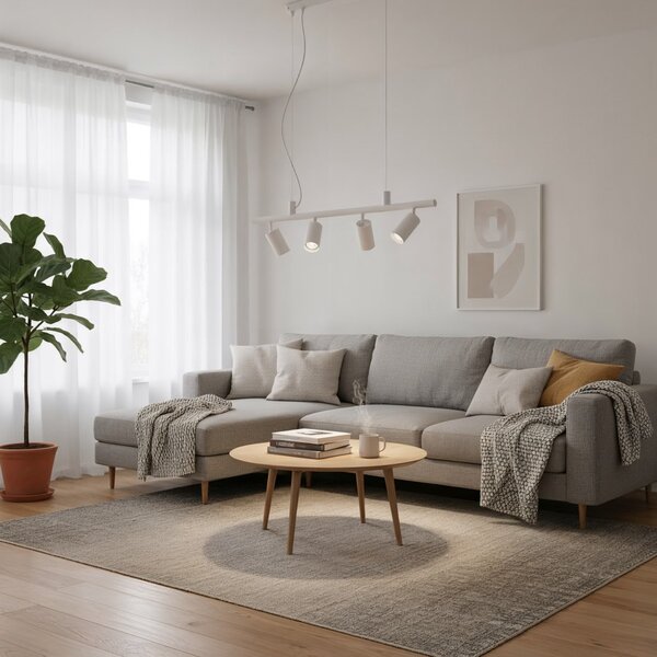 Ideal Lux 231372 zavesený stropný luster Dynamite 4x28W | GU10 - biely