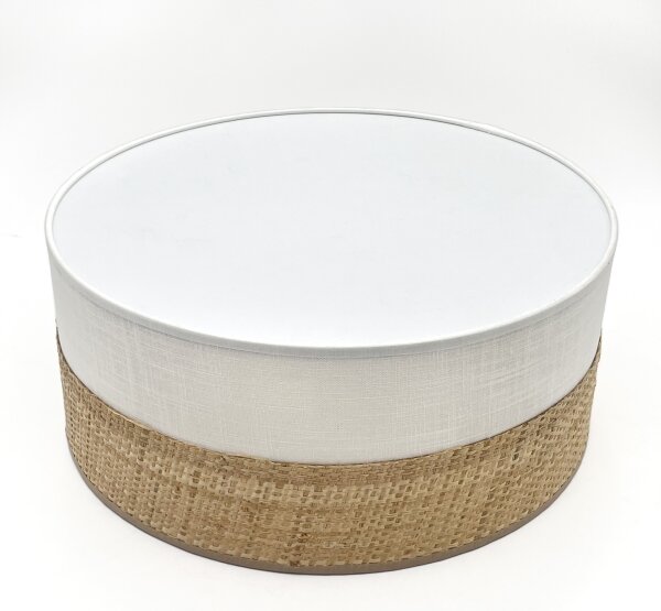 LED stropné svietidlo SIRJA BOHO LED/20W/230V pr. 35 cm béžové/biele
