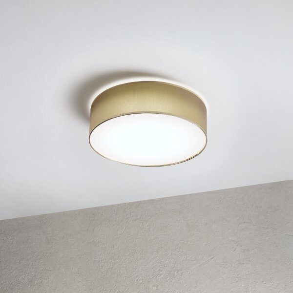 LED stropné svietidlo SIRJA LED/36W/230V pr. 45 cm hnedá/zlatá