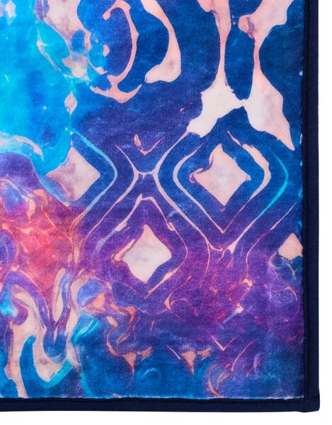 Koberec viacfarebný polyester 200 x 300 cm s nízkym vlasom s potlačou orientálny boho štýl obývacia izba spálňa