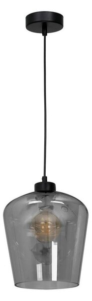 Luster na lanku SANTIAGO 1xE27/60W/230V čierna
