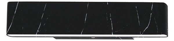 LED Nástenné svietidlo PIERCE LED/12W/230V 30 cm čierna