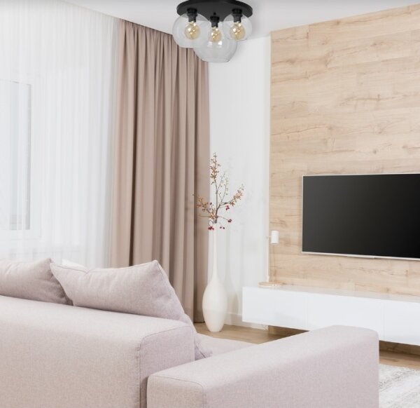 Stropné svietidlo SOFIA 3xE27/60W/230V číra