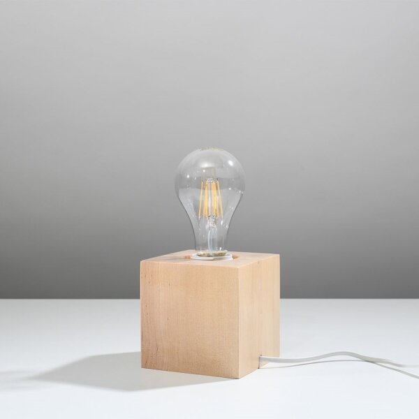 Sollux SL.0677 - Stolná lampa ABEL 1xE27/60W/230V