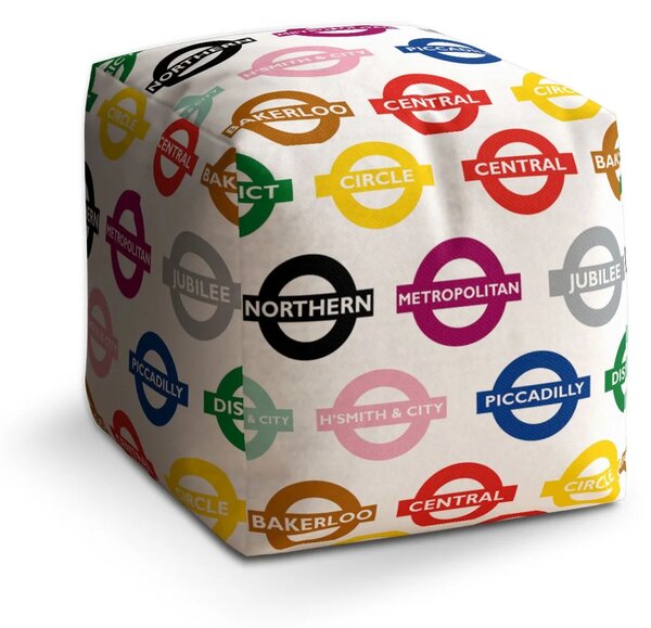 Sablio Taburet Metro - 40x40x40 cm
