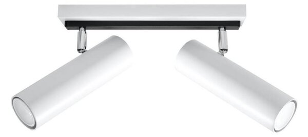 Bodové svietidlo DIREZIONE 2xGU10/40W/230V biela