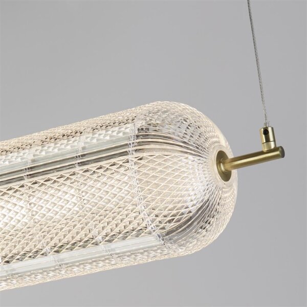 Searchlight 28800SB - LED luster na lanku CAPSULE LED/42,5W/230V