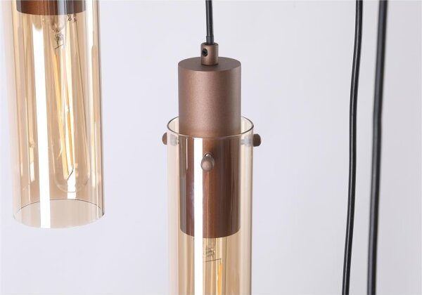 Searchlight 88920-8MO - Závesný luster na lanku SWEDEN 8xE27/60W/230V