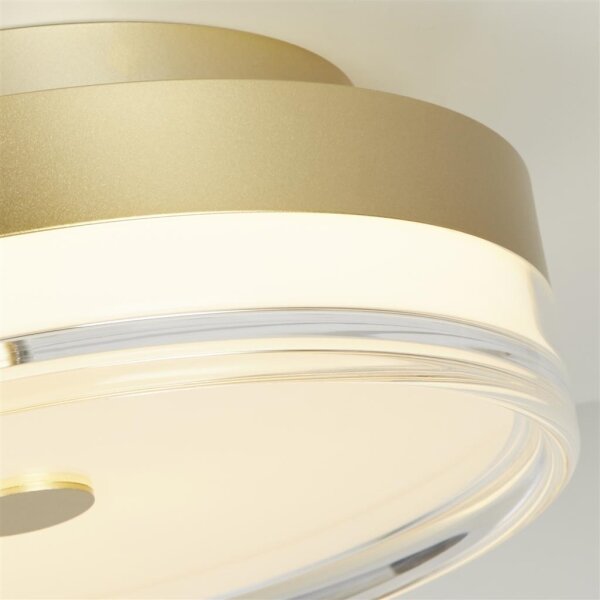 Searchlight 42651-30GO - LED stropné svietidlo CYPRUS LED/21W/230V pr.30 cm zlaté