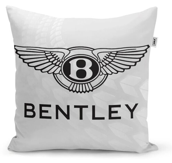 Sablio Vankúš Bentley na bielej - 40x40 cm