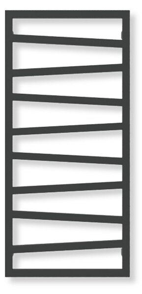 Terma Zigzag 1070x500 vodný radiátor RAL9005 Pololesk SX