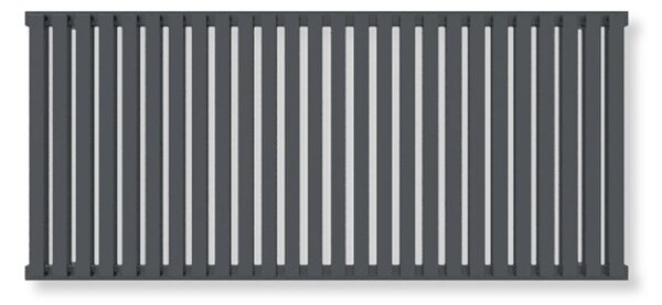 Terma Nemo 530x1185 vodný radiátor Metallic Grey LP