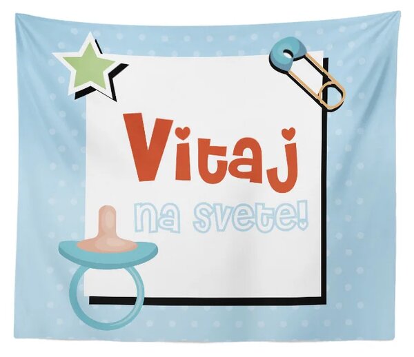 Sablio Deka Vitaj na svete 2: 150x120 cm