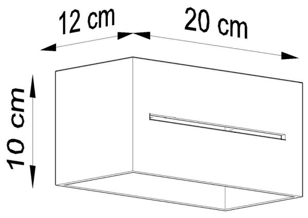 Nástenné svietidlo LOBO 2xG9/40W/230V čierna