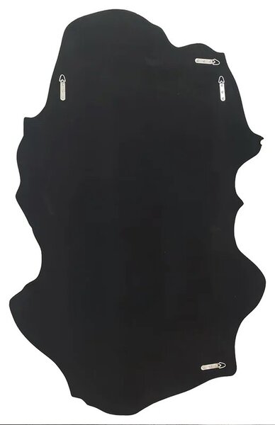 Estila Dizajnové art deco nástenné zrkadlo Inger s atypickým trojrozmerným rámom v striebornej farbe 150 cm