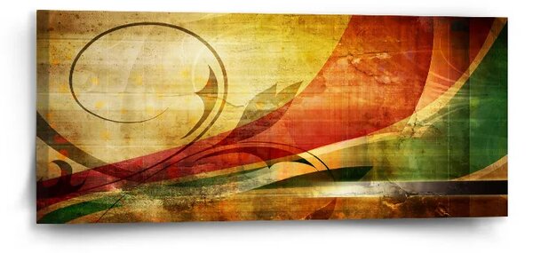 Sablio Obraz Retro motív - 110x50 cm
