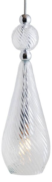 EBB & FLOW Smykke M silver crystal swirl