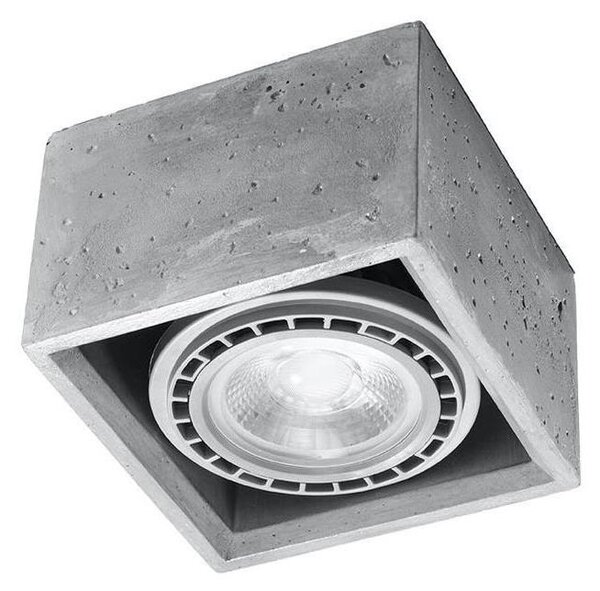 Sollux SL.0883 - Stropné svietidlo QUATRO 1xGU10/40W/230V betón