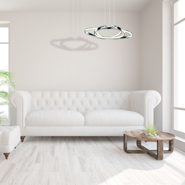 LED luster na lanku COPERNICUS LED/46W/230V