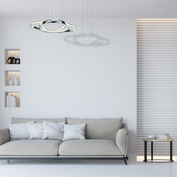 LED luster na lanku COPERNICUS LED/46W/230V