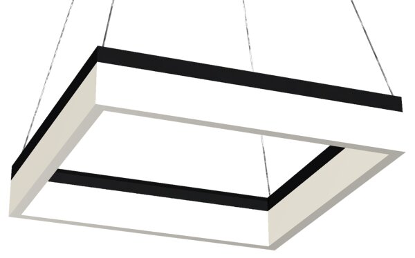LED luster na lanku NERO LED/32W/230V
