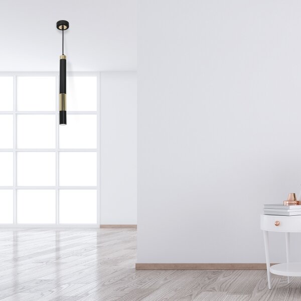 LED Luster na lanku DALLAS 1xGU10/3W/230V